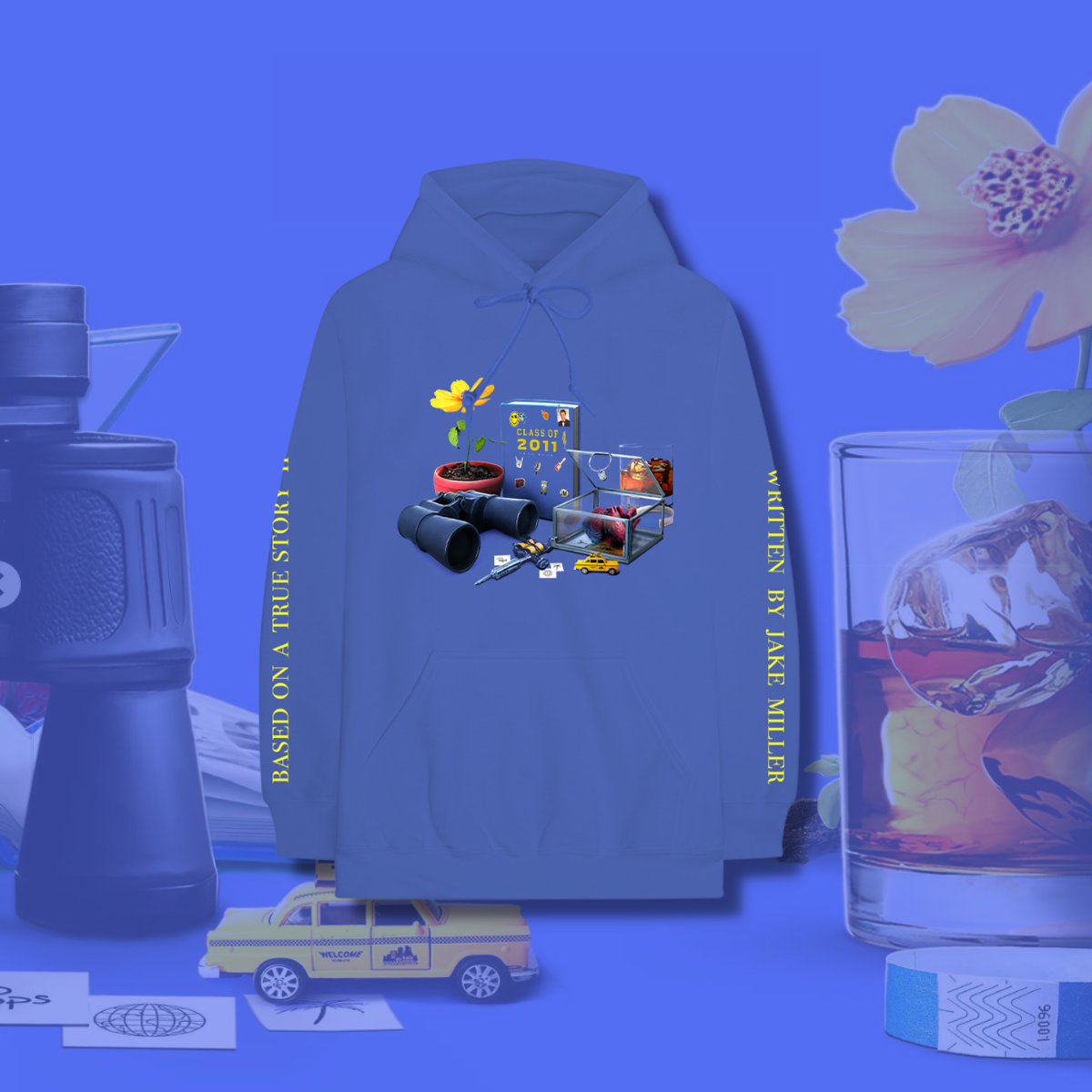 BOATS II Blue Hoodie