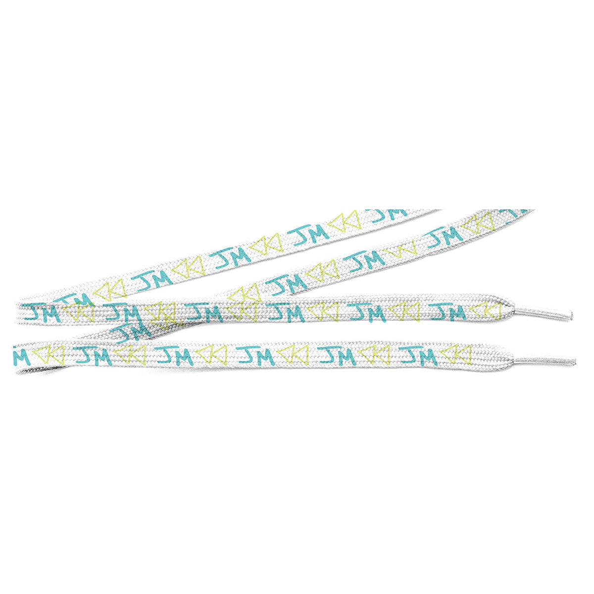 REWIND WHITE SHOELACES