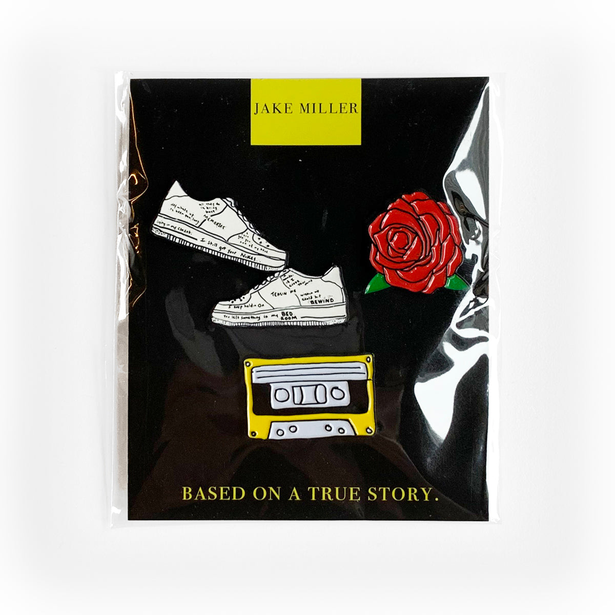 BASED ON A TRUE STORY. PIN SET