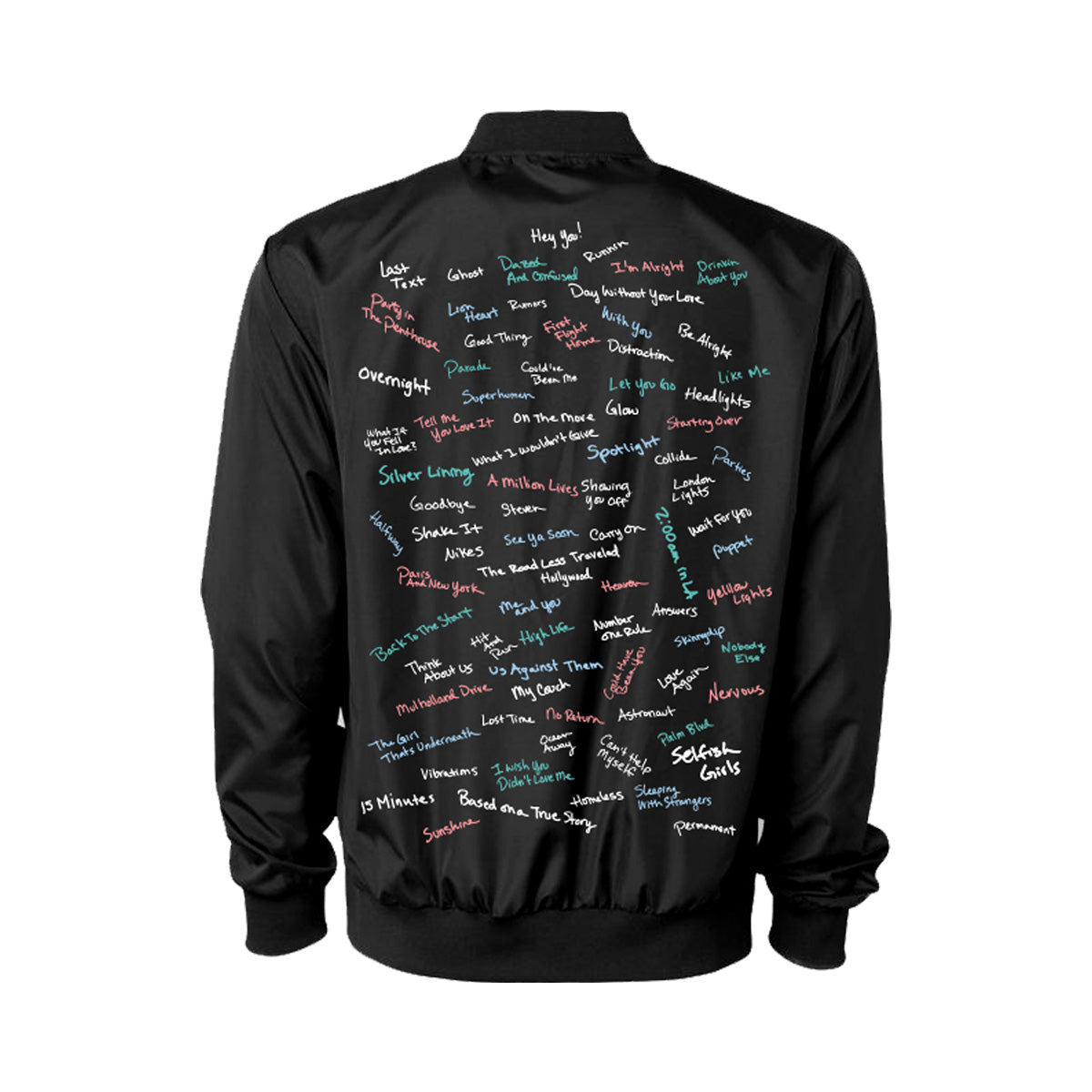 Album and Song Title Black Jacket